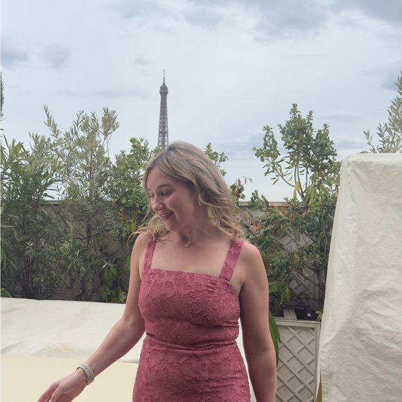 Pink midi dress - Picture 4 of 4